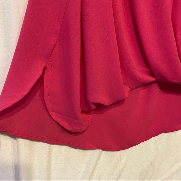 Oxford Sunday- Pink Crossed- Front Top - Picture 8 of 8